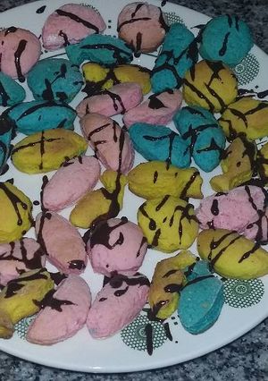 Una foto de Galletitas de colores