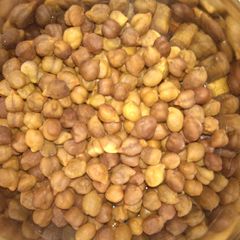 A picture of Boiled chana.
