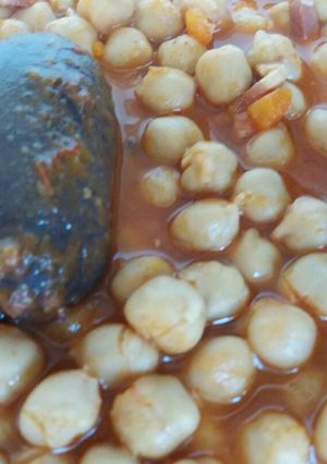 Una foto de Garbanzos caseros