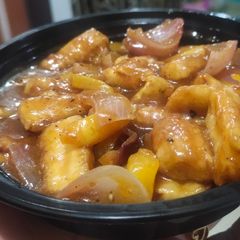 A picture of Baby Corn Manchurian.