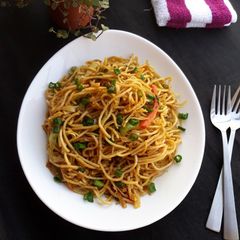 A picture of Authentic Veg-Hakka Noodles.