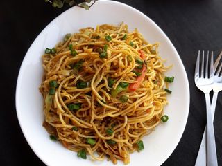 Authentic Veg-Hakka Noodles