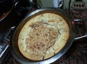 صورة لوصفة كيكة الطنجرة بالكاكاو والقرفة