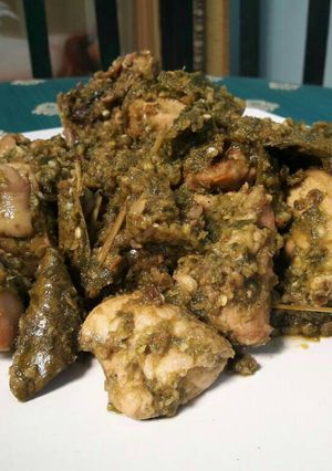 Foto resep Ayam cabe hijau ala warung padang