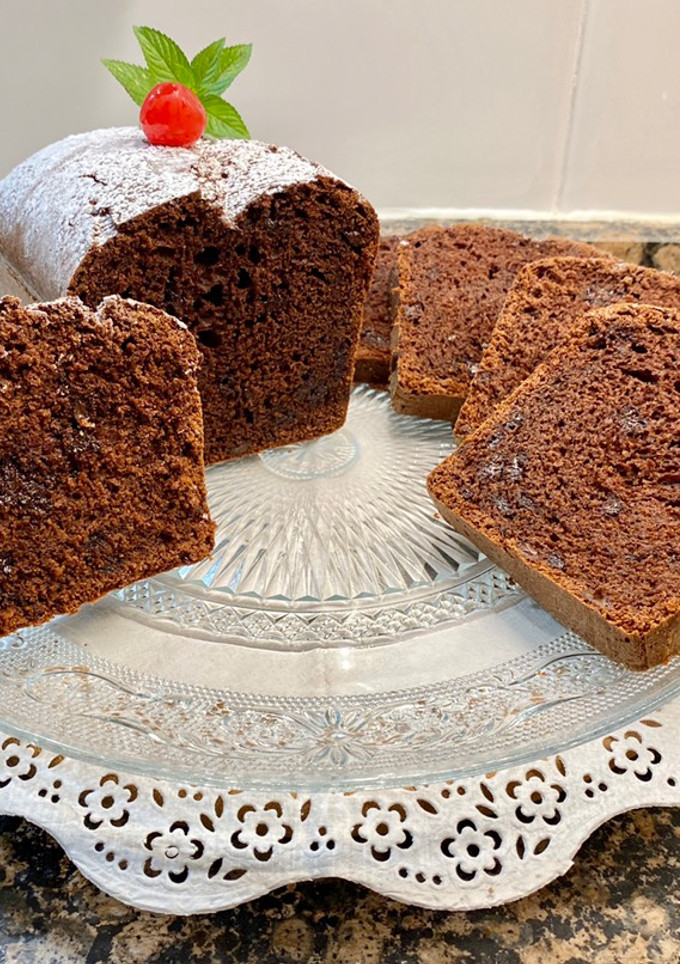 Una foto de Plumcake de chocolate
