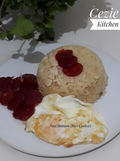 Foto resep NASI HAINAM (Rice Cooker)