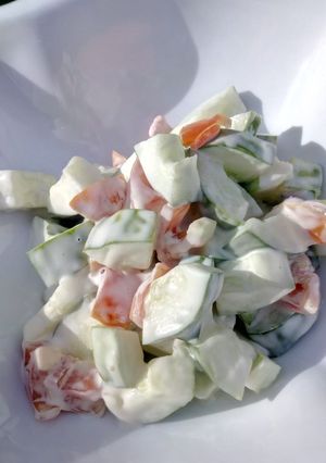 Salad a saukake ainihin hoton girkin