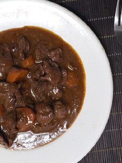Una foto de Mollejas estofadas con chocolate