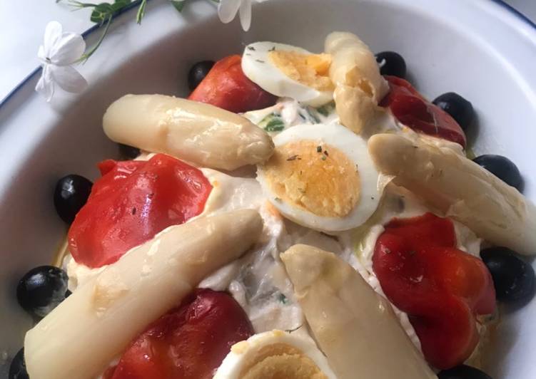 Ensaladilla casera, con edamame