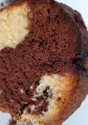Une photo de Gâteau marbré