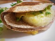 Una foto de tortillas integrales