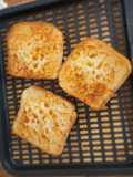 Pão de forma com Queijo na Air fryer