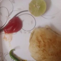 A picture of Butter kulcha.