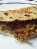 Quesadillas🌮🧀 de "bulgogui" de berenjena🍆