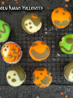 Foto resep Bolu Kukus Karakter Halloween