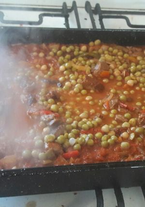 Una foto de Bifes a la criolla