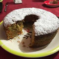 A picture of Queque de zanahoria.