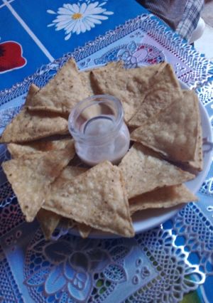 Una foto de Salsa alioli