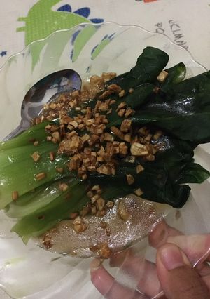 Foto resep Pakcoy bawang putih simple
