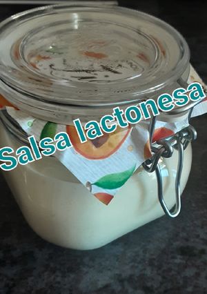 Una foto de ☆ Salsa lactonesa con Thermomix