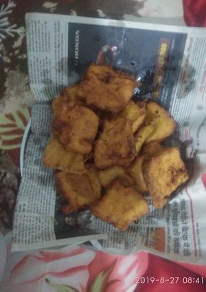 A picture of Crispy pakoda.