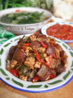 Foto resep Tumis Cecek & Tempe