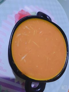 صورة لوصفة شوربة عدس بشعيرية