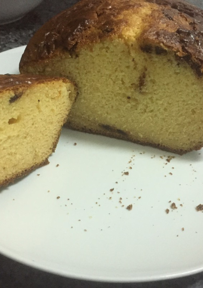 Una foto de Bizcocho con leche condensada