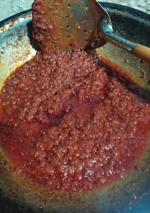 Foto resep Sambal bajak terasi tahan lama