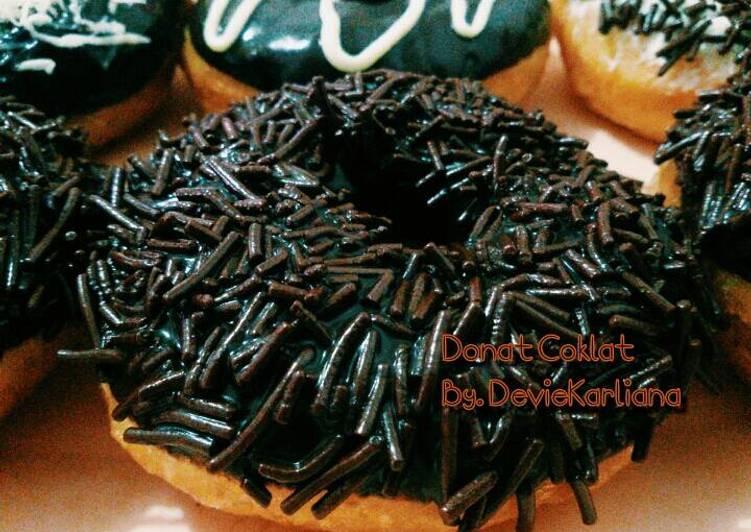 Donat kentang topping coklat super empuk