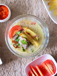 Foto resep Soto Betawi Simple (Kuah santan & susu)
