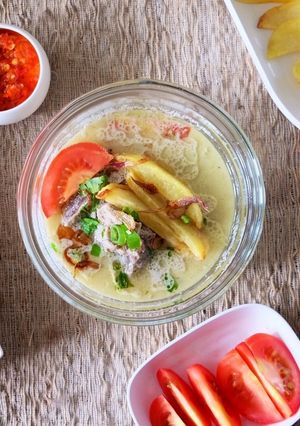 Foto resep Soto Betawi Simple (Kuah santan & susu)