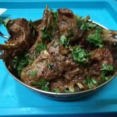A picture of Spicy Mutton fry.