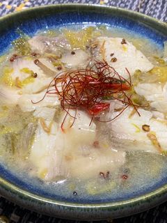 酸菜魚片（簡易版） 的食譜成品照片