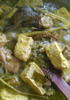 Foto resep Ayam rebus cabe ijo