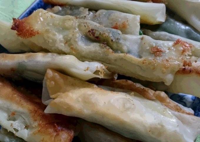 Rolled Gyoza with Cheese