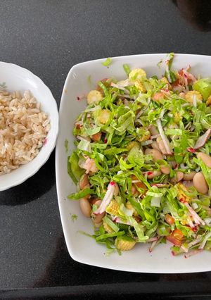 Una foto de Ensalada de frejoles