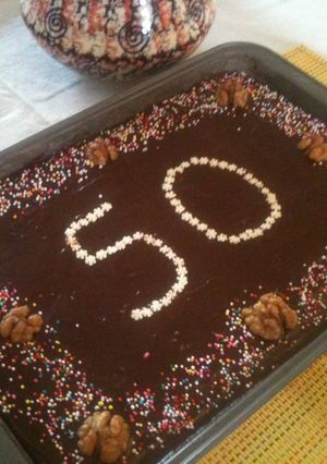 A picture of Chocolate cake.