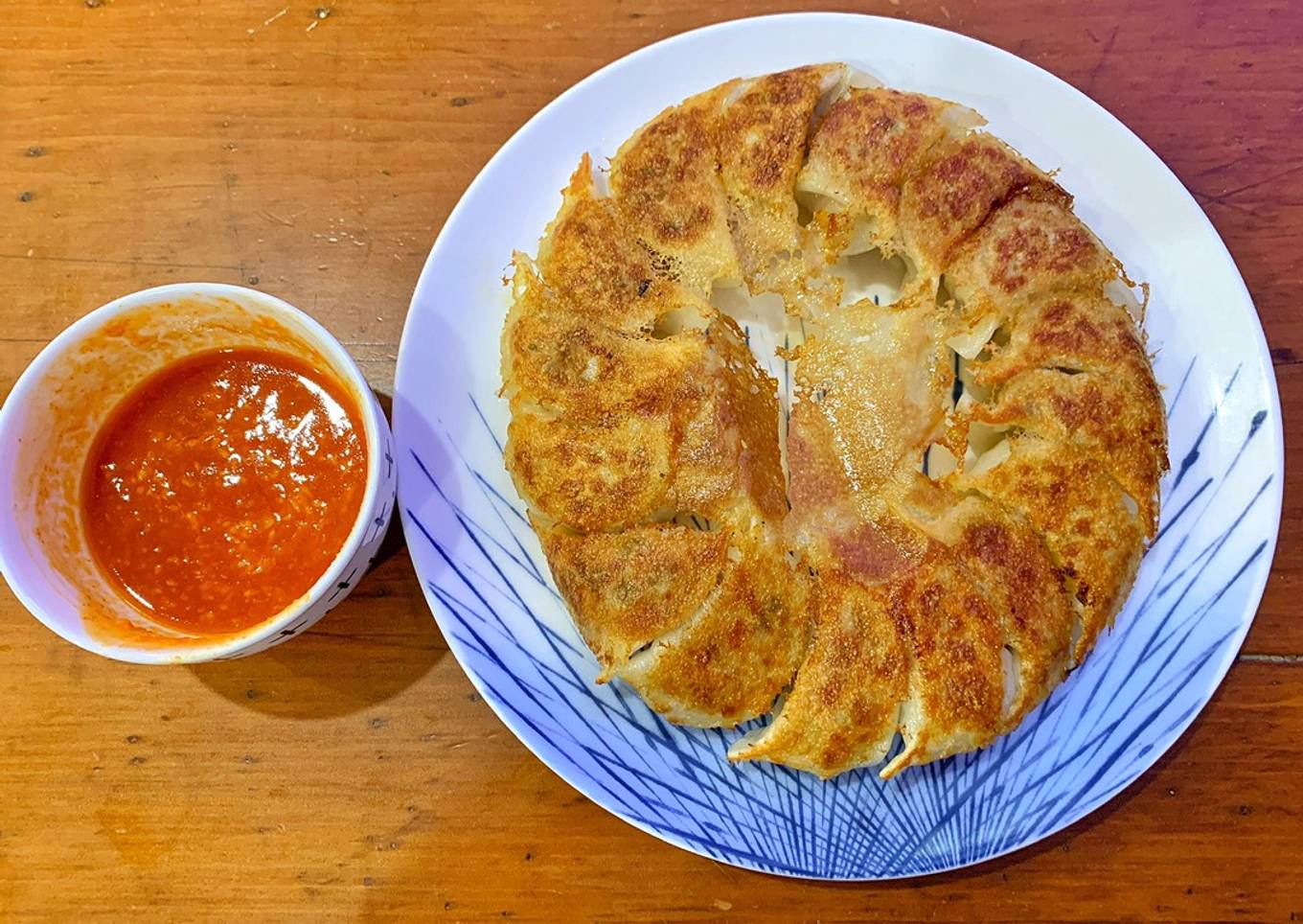 Kuotie - Chinese Indonesian pan fried dumplings