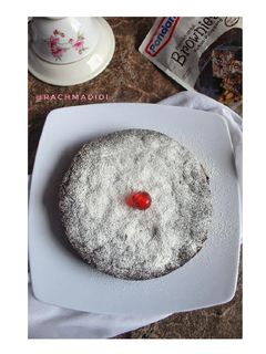 Foto resep Pondan Brownies Kukus atau Panggang