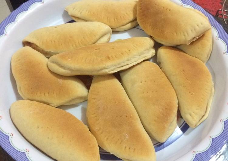 Empanadas rellenas de papaya