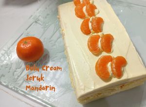 Foto resep Bolu Cream Jeruk Mandarin