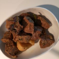 A picture of Beef Shashlyk bites.