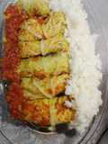 Rollitos de col y brandada de bacalao