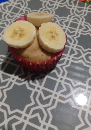 Una foto de Muffins de plátano