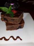 Brownie de ciruelas