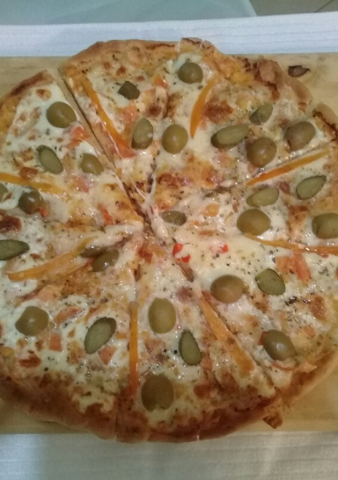 Una foto de Masa para pizza casera