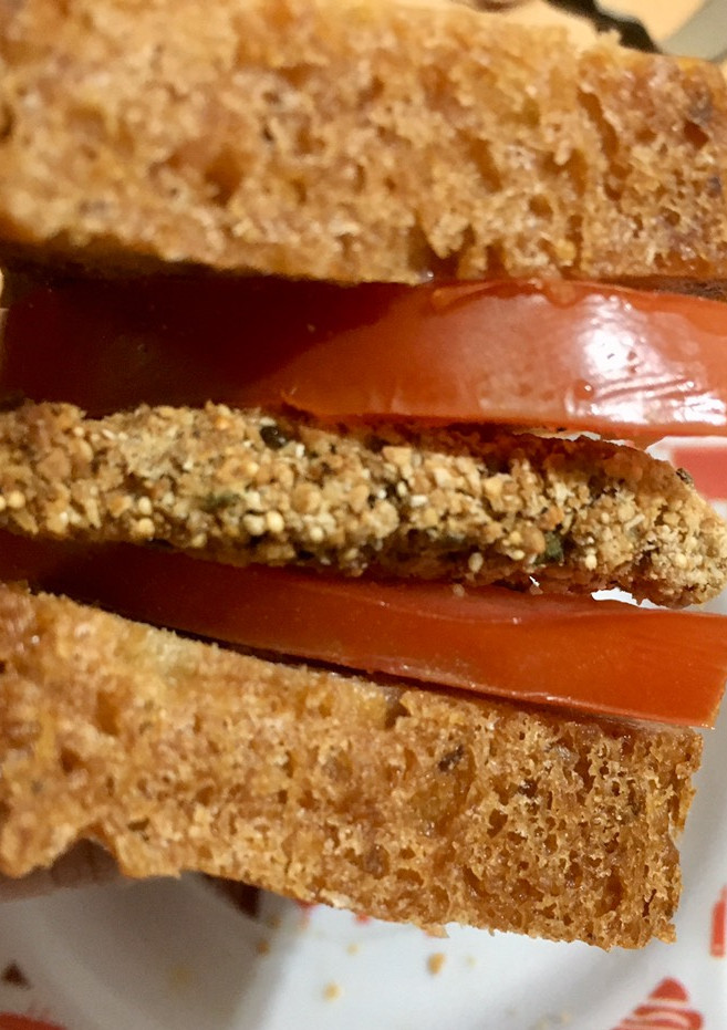 Una foto de Milanesa de tofu (Sin Gluten / Sin TACC / Vegan)