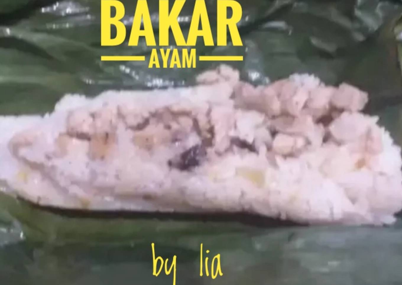 Nasi Bakar Ayam