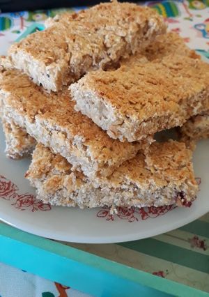 Una foto de Barritas de cereal caseras